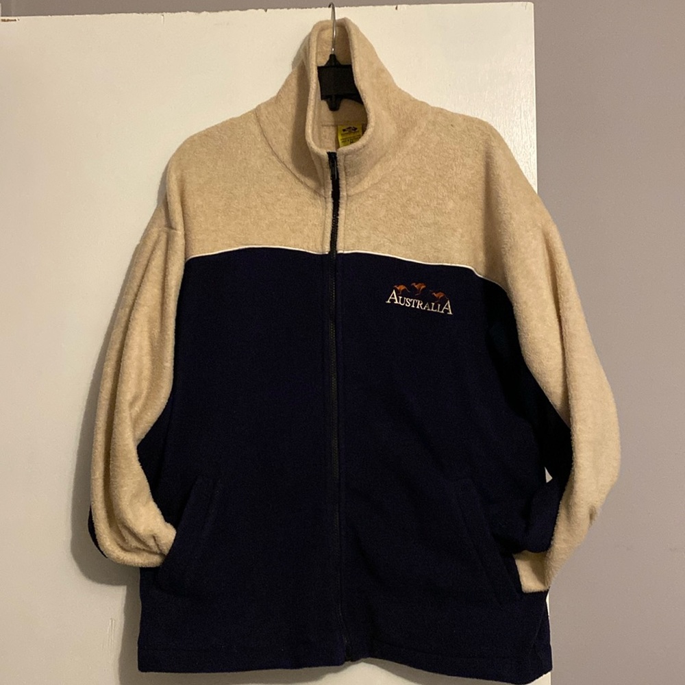 KM Down Under Souvenirs Full Zip Fleece Jacket